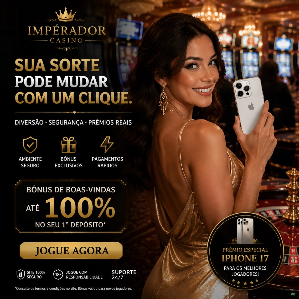 Programa VIP exclusivo da 18g